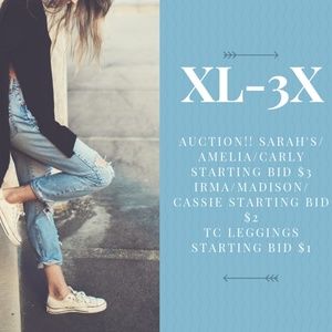 Used lularoe auction 9/16 6pm cst